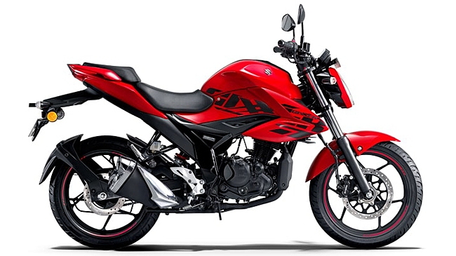 Suzuki Gixxer Pearl Mira Red
