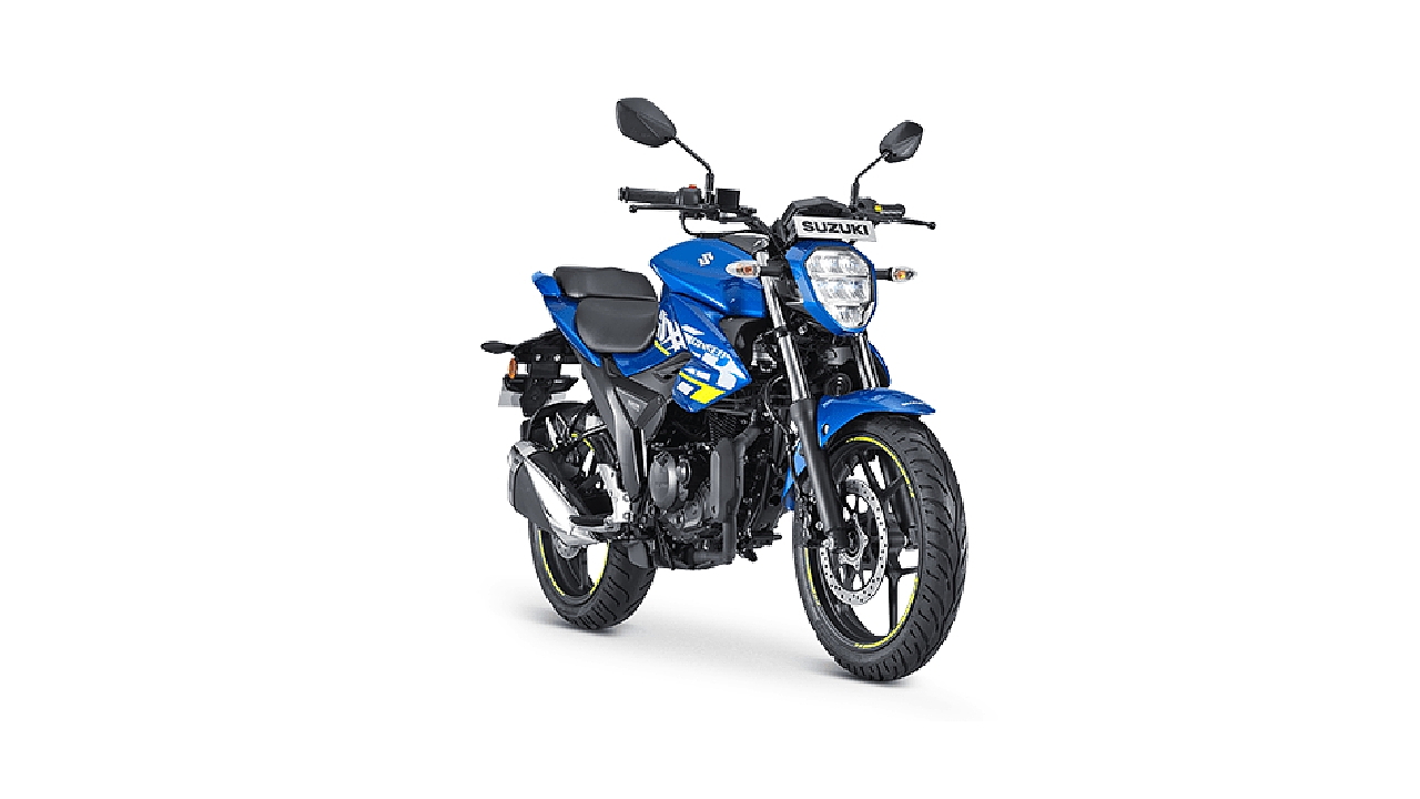 Suzuki Gixxer Right Front Three Quarter