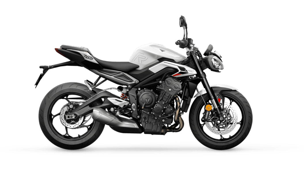 Triumph Street Triple R Crystal White
