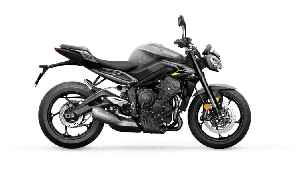 Triumph Street Triple R Silver Ice
