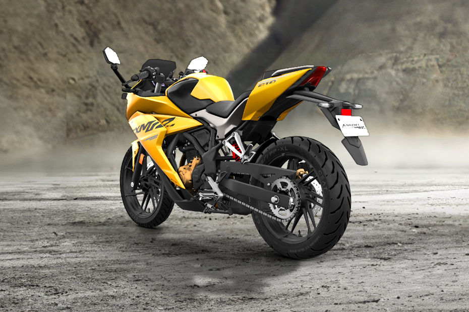 Hero Karizma XMR Rear Left View