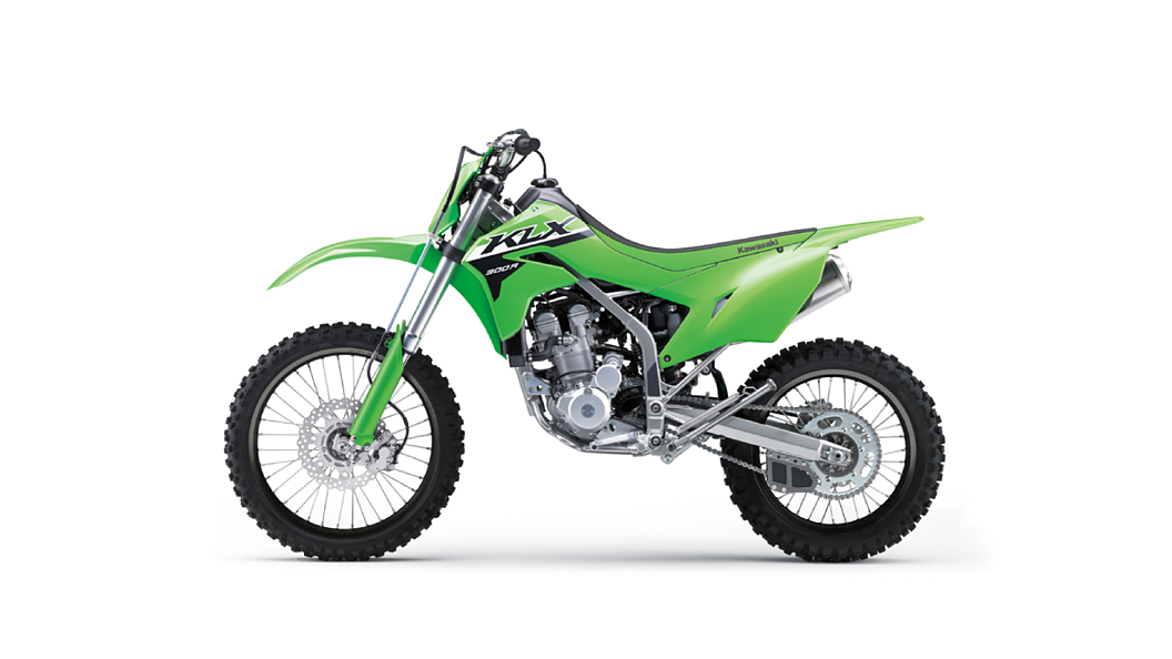 Kawasaki KLX 300R Left Side View