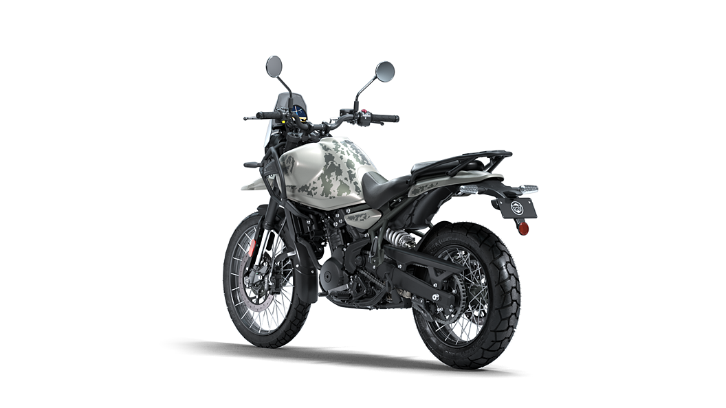 Royal Enfield Himalayan 450 Left Rear Three Quarter
