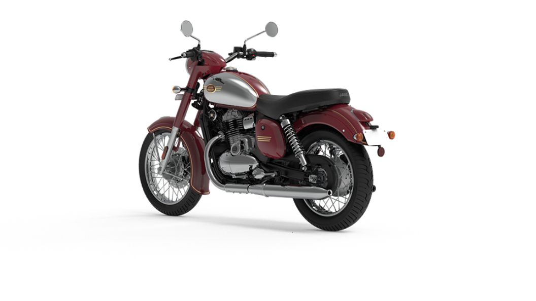 Jawa 350 Left Rear Three Quarter