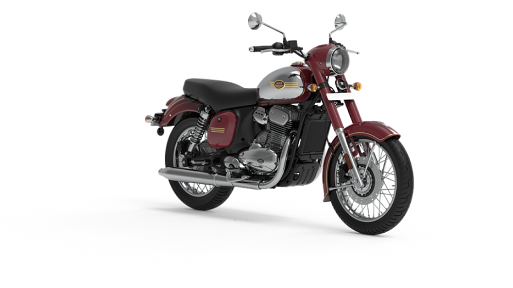 Jawa 350 Maroon