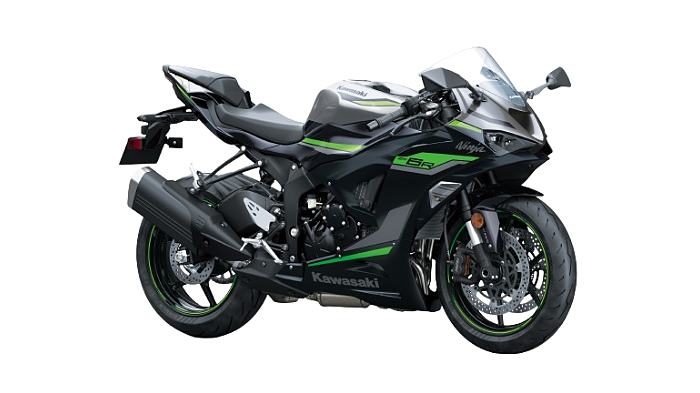 Kawasaki Ninja ZX-6R Metallic Graphite Gray / Metallic Diablo Black