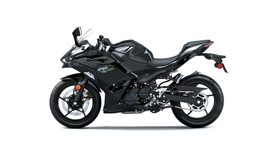 Kawasaki Ninja 500 Left Side View